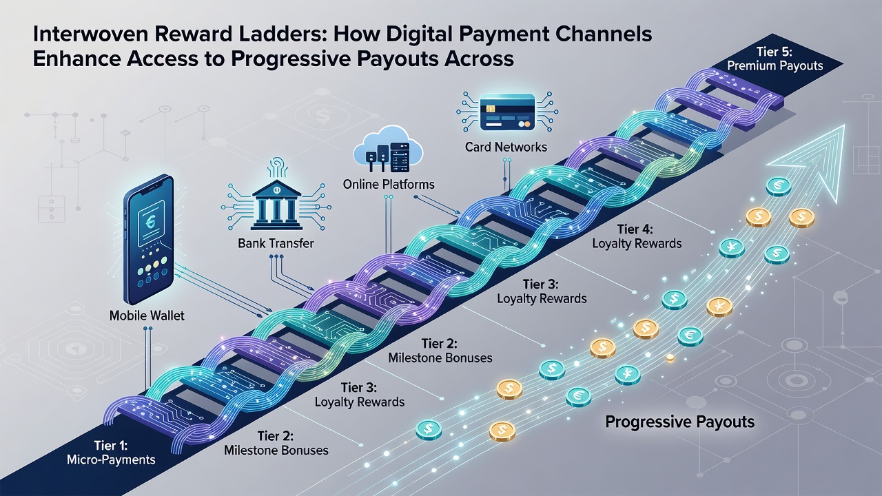 Interconnected reward ladders showing payment flows between table formats and sports wagering