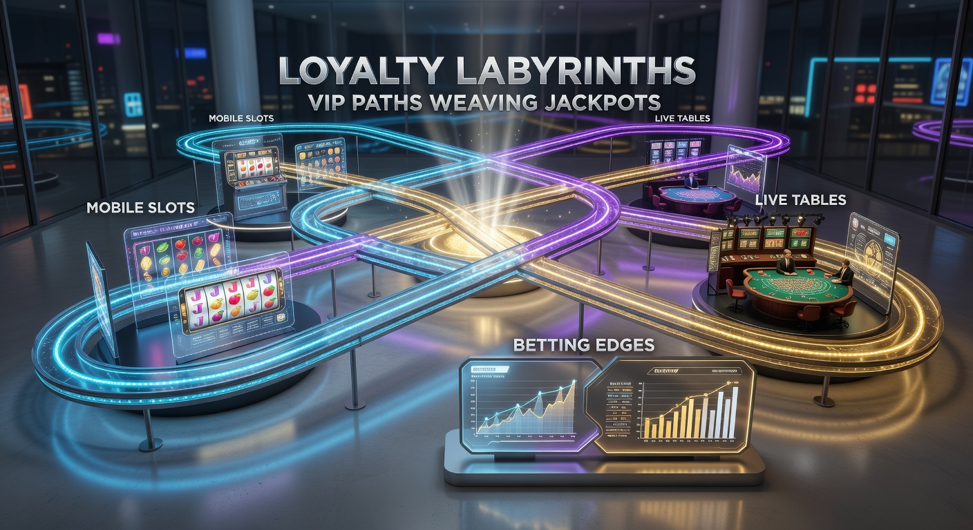 Dynamic screenshot of a VIP dashboard displaying integrated progress bars for jackpots, live tables, mobile slots, and betting rewards on a smartphone screen