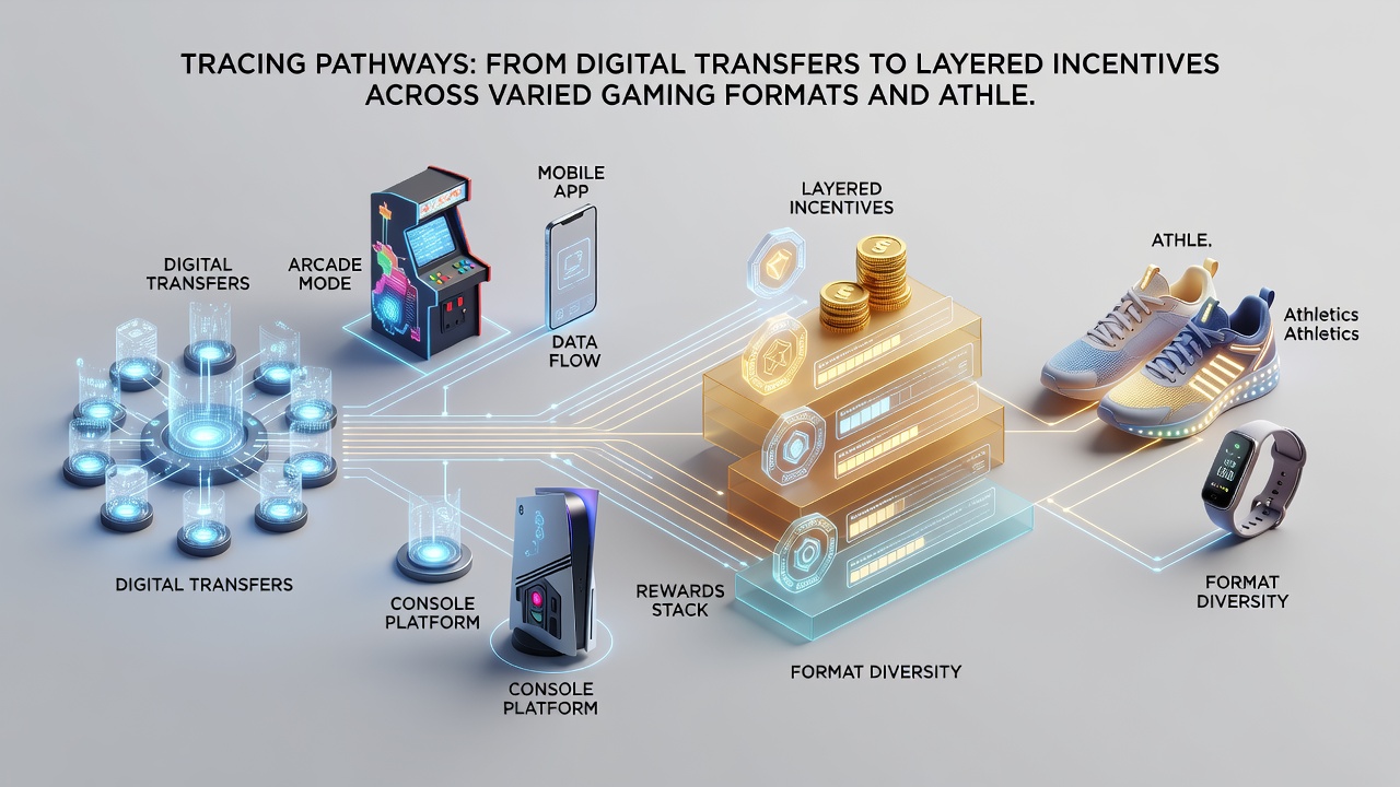 Layered rewards connecting slots, live tables and sports wagers through digital payment pathways